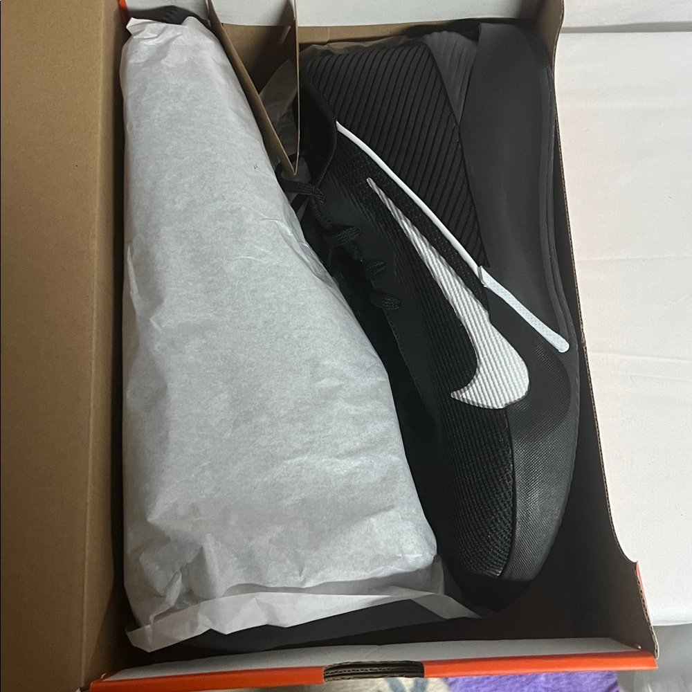 Nike G.T. Jump Academy’s (Black/White-Metallic/Silver) Size 11 Men - Picture 3 of 6